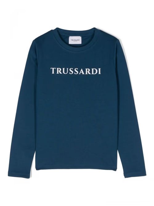 t-shirt boy blue TRUSSARDI JEANS | TIA24085TS/T9BLUE_N/O-W